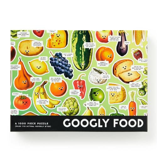 Cover image for Googly Food 1000 Piece Puzzle