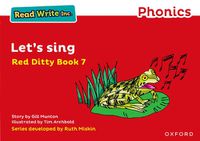 Cover image for Read Write Inc. Phonics: Red Ditty Book 7 Let's Sing