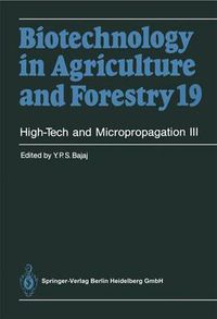 Cover image for High-Tech and Micropropagation III