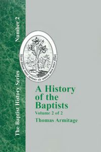 Cover image for A History of the Baptists - Vol. 2