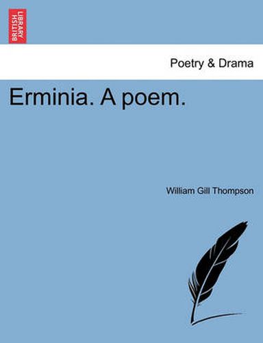 Cover image for Erminia. a Poem.