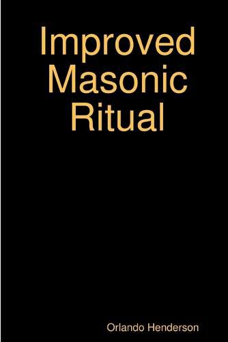 Cover image for Improved Masonic Ritual