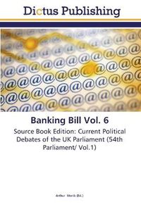 Cover image for Banking Bill Vol. 6