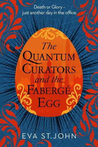 Cover image for The Quantum Curators and the Faberge Egg. LARGE PRINT