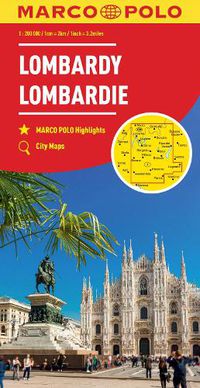 Cover image for Lombardy Marco Polo Map (North Italian Lakes)