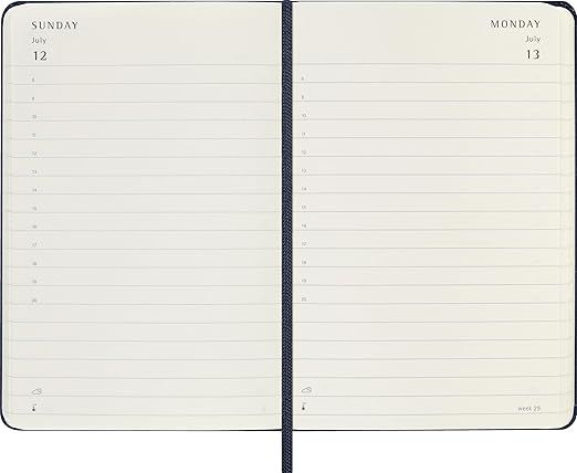 Sapphire Hardcover Pocket Daily 2026 Moleskine Diary
