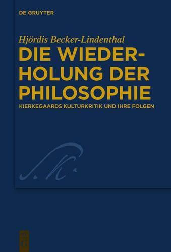 Cover image for Die Wiederholung der Philosophie