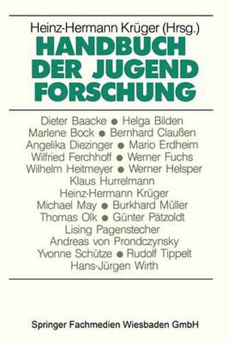 Cover image for Handbuch der Jugendforschung