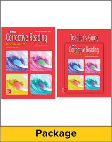 Cover image for Corrective Reading Comprehension Level B1, Teacher Materials Package