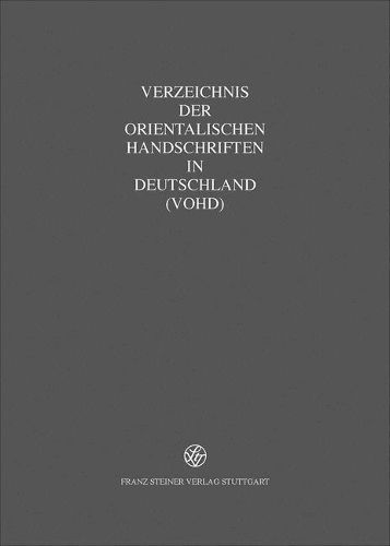 Indische Handschriften: Teil 16: Die Sarada-Handschriften Der Sammlung Janert Der Staatsbibliothek Zu Berlin - Preussischer Kulturbesitz