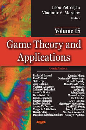 Cover image for Game Theory & Applications: Volume 15