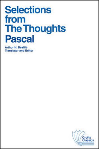 Cover image for Selections from the Thoughts