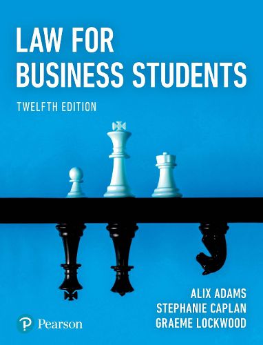 Cover image for Law for Business Students