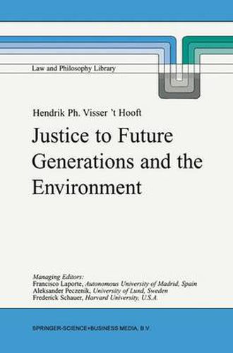 Cover image for Justice to Future Generations and the Environment