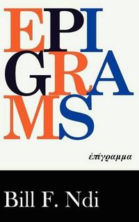 Cover image for Epigrams