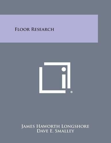 Cover image for Floor Research