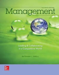 Cover image for Management: Leading & Collaborating in the Competitive World with Connect Plus