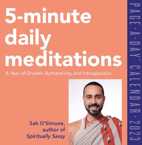 5-Minute Daily Meditations Page-A-Day Calendar 2023