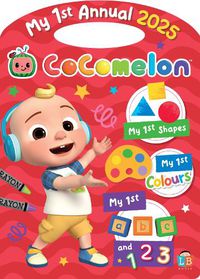 Cover image for Cocomelon Official My 1st Board Book Annual 2025