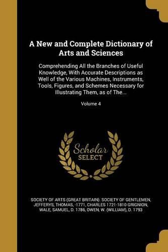 Cover image for A New and Complete Dictionary of Arts and Sciences