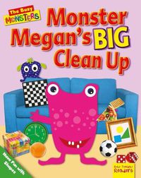 Cover image for Monster Megan's Big Clean Up: Have Fun with Shapes