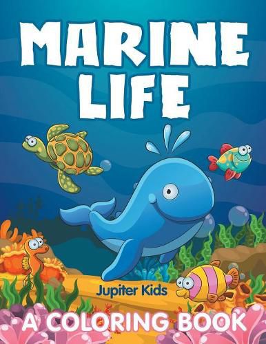 Cover image for Marine Life (A Coloring Book)
