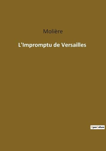 Cover image for L'Impromptu de Versailles