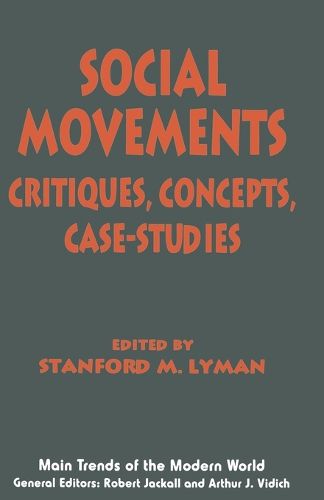 Social Movements: Critiques, Concepts, Case-studies