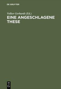 Cover image for Eine Angeschlagene These Die 11. Feuerbach-These Von Karl Marx Im Foyer Der