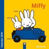 Cover image for Miffy by Dick Bruna - mini wall calendar 2019 (Art Calendar)