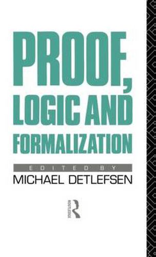 Cover image for Proof, Logic and Formalization