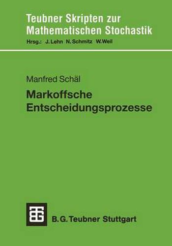 Cover image for Markoffsche Entscheidungsprozesse