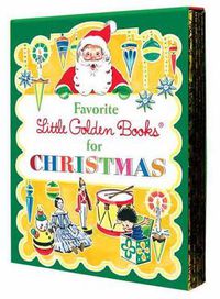 Cover image for Favorite Little Golden Books for Christmas 5-Book Boxed Set: The Animals' Christmas Eve; The Christmas Story; The Little Christmas Elf; The Night Before Christmas; The Poky Little Puppy's First Christmas