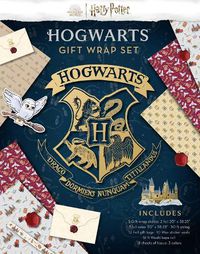 Cover image for Harry Potter: Hogwarts Gift Wrap Stationery Set