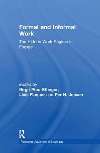 Cover image for Formal and Informal Work: The Hidden Work Regime in Europe