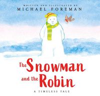 Cover image for The Snowman and the Robin (HB & JKT)