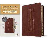 Cover image for Biblia Ultrafina Ntv, Con Filament (Sentipiel, Cafe, Indice, Letra Roja)