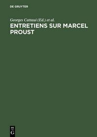 Cover image for Entretiens sur Marcel Proust