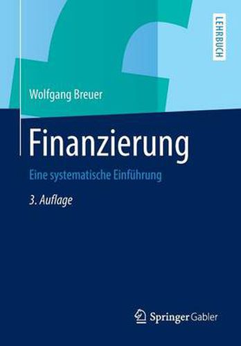 Cover image for Finanzierung: Eine Systematische Einfuhrung