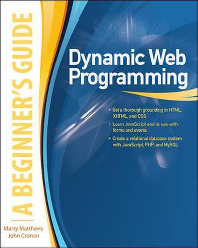 Cover image for Dynamic Web Programming: A Beginner's Guide