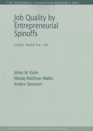 Cover image for Job Quality by Entrepreneurial Spinoffs