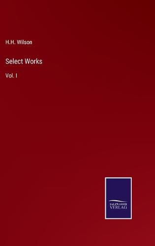 Cover image for Select Works: Vol. I
