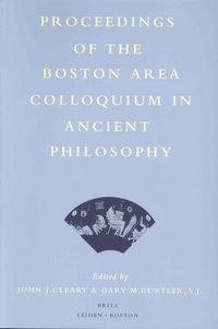 Cover image for Proceedings of the Boston Area Colloquium in Ancient Philosophy: Volume XIII (1997)