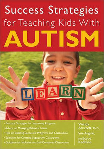 Cover image for Success Strategies for Teaching Kids With Autism