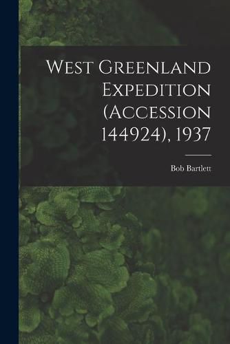 West Greenland Expedition (Accession 144924), 1937