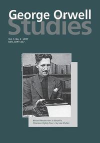 Cover image for George Orwell Studies Vol.1 No.2