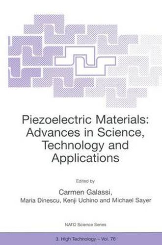 Piezoelectric Materials: Advances in Science, Technology and Applications