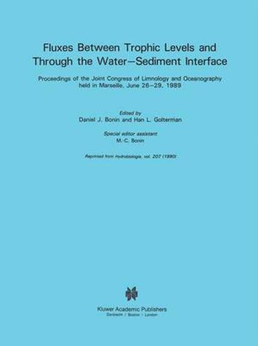 Cover image for Fluxes between Trophic Levels and through the Water-Sediment Interface