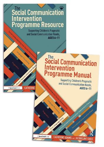 Cover image for The Social Communication Intervention Programme Manual and Resource