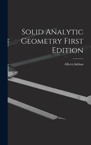 Cover image for Solid Analytic Geometry First Edition